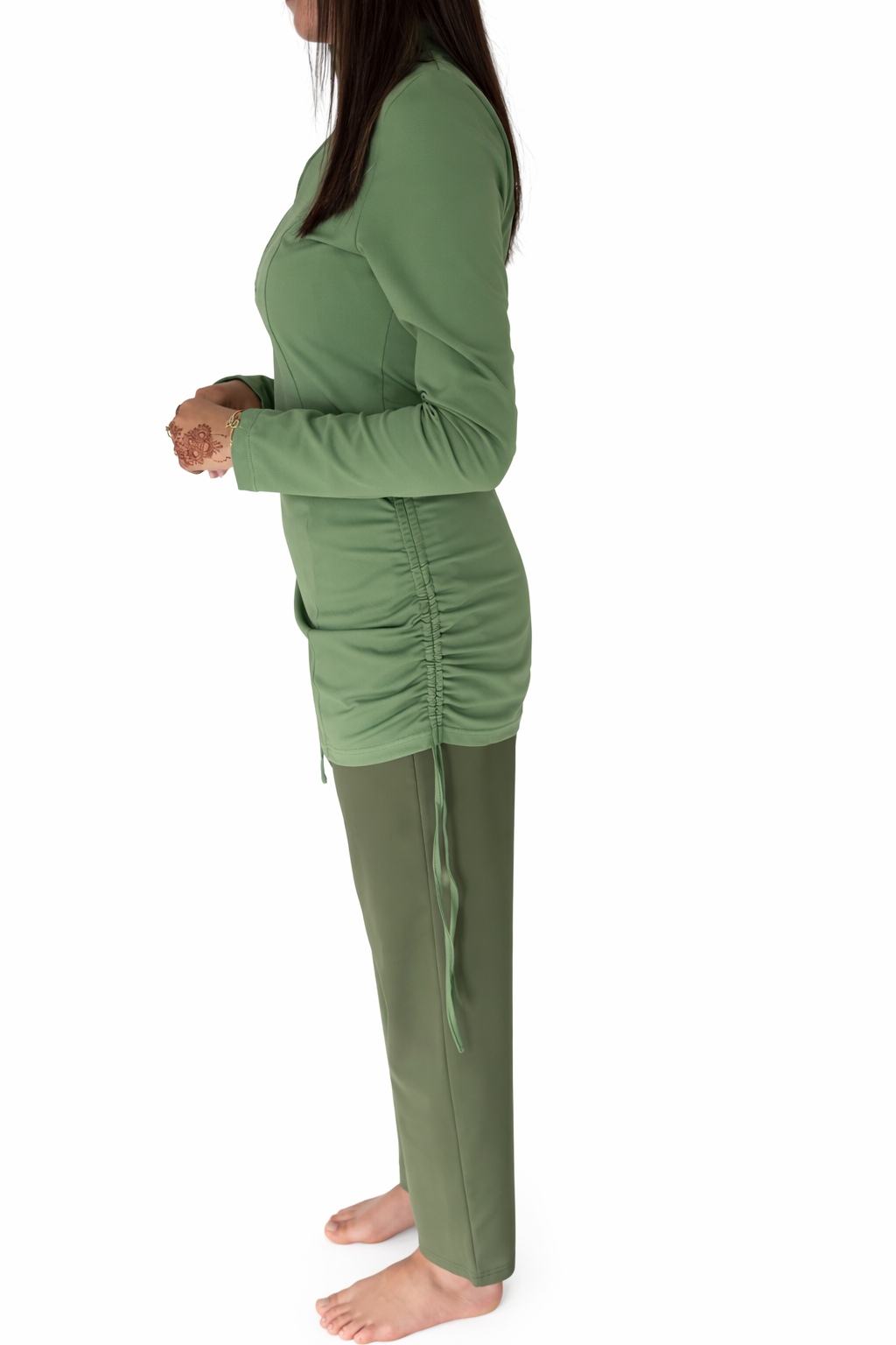 NOURÉA Sahra Burkini Set - Sage Green